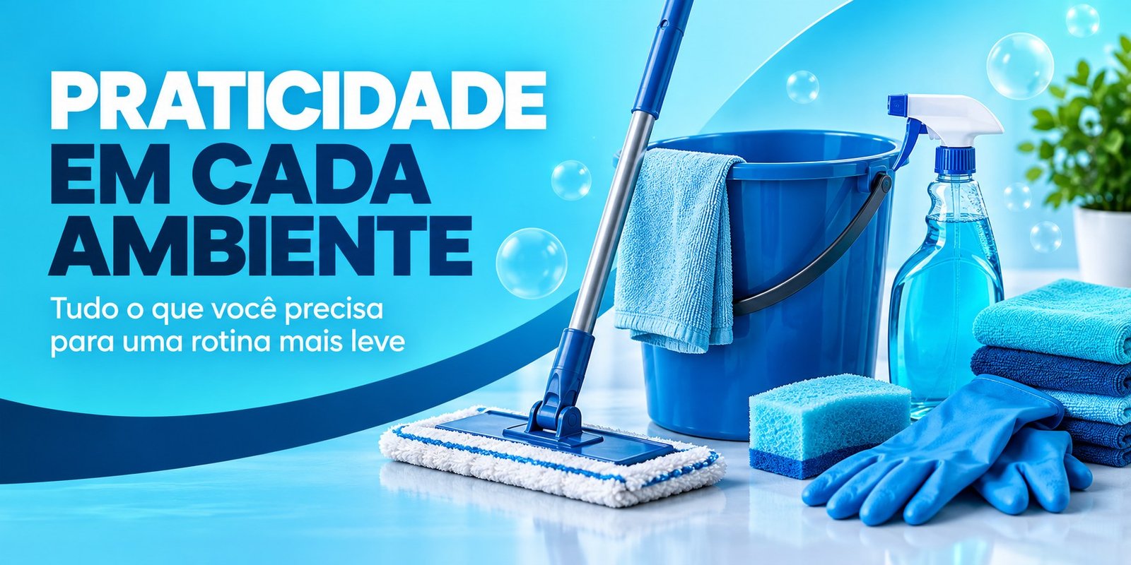 Praticidade em cada ambiente. Tudo o que você precisa para uma rotina mais leve.