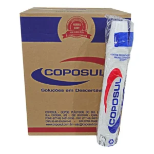 COPO DESCARTÁVEL 180ML BRANCO COPOSUL 2500