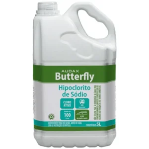 HIPOCLORITO DE SÓDIO 5LT 5% DE CLORO ATIVO