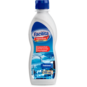 SAPONÁCEO CREMOSO 300ML TRADICIONAL FACILITA