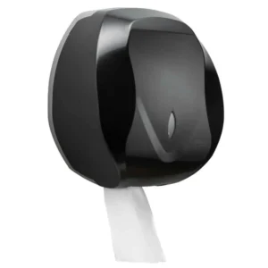 SUPORTE PARA PAPEL HIGIENICO ROLÃO 300MTS PRETO